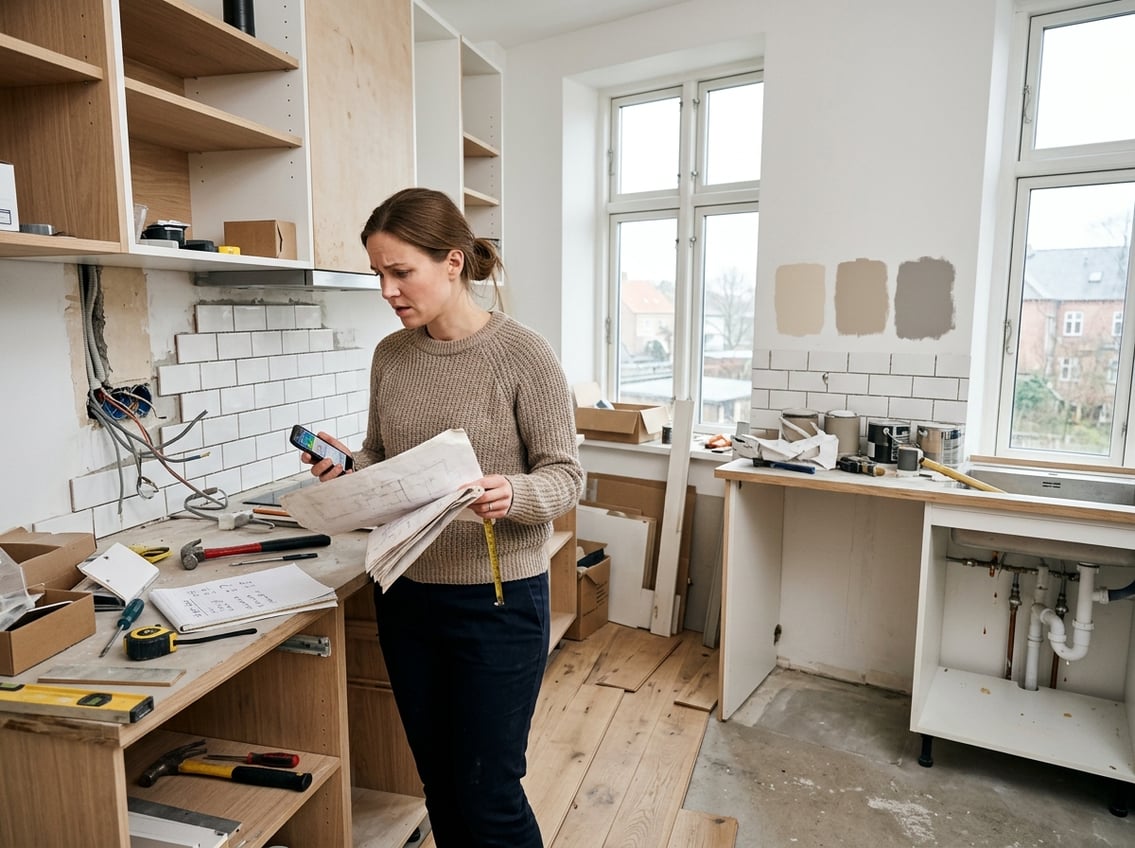 De mest almindelige fejl boligejere begår når de bygger om